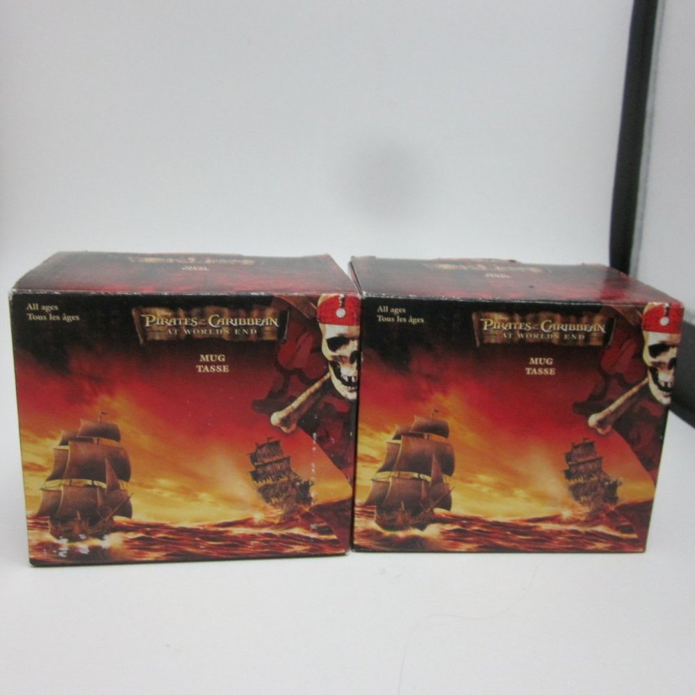 Pirates of the Caribbean pair of mugs